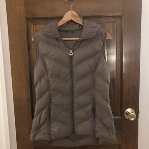 Michael Kors puffer vest with hood